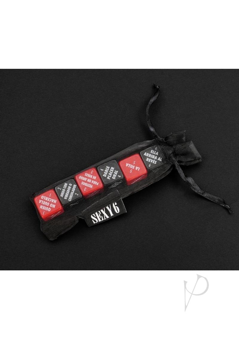 Sexy 6 Sex Edition Dice Game (Spanish)