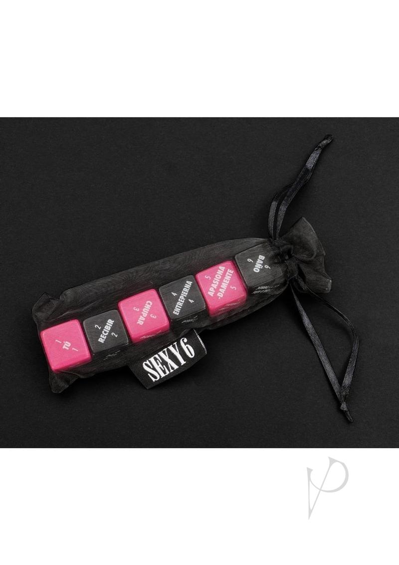 Sexy 6 Foreplay Edition Dice Game (Spanish)