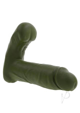 Gender X The Hunk Rechargeable Silicone Vibrating Dildo with Remote Control - Green