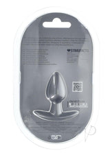 Ouch! Anal Plug Silicone - Small - Gun Metal
