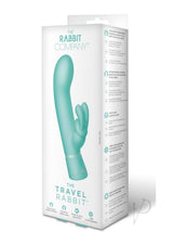 The Rabbit Company The Travel Rabbit Rechargeable Silicone Vibrator - Aqua