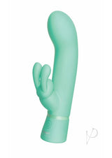 The Rabbit Company The Travel Rabbit Rechargeable Silicone Vibrator - Aqua