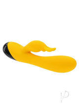 Selopa Buzzz Bunny Rechargeable Silicone Rabbit Vibrator - Yellow