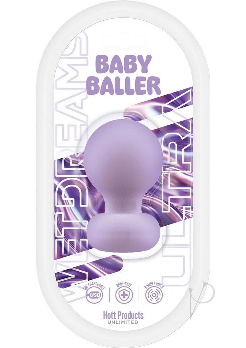 Wet Dreams Baby Baller Rechargeable Multi-Speed Mini Vibrator - Lavender