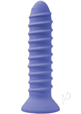 Wet Dreams Screwjob Rechargeable Silicone Multi-Speed Screw Shape Vibrator - Purple