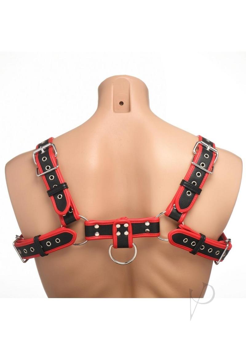 Master Series Bulldog Harness - Red