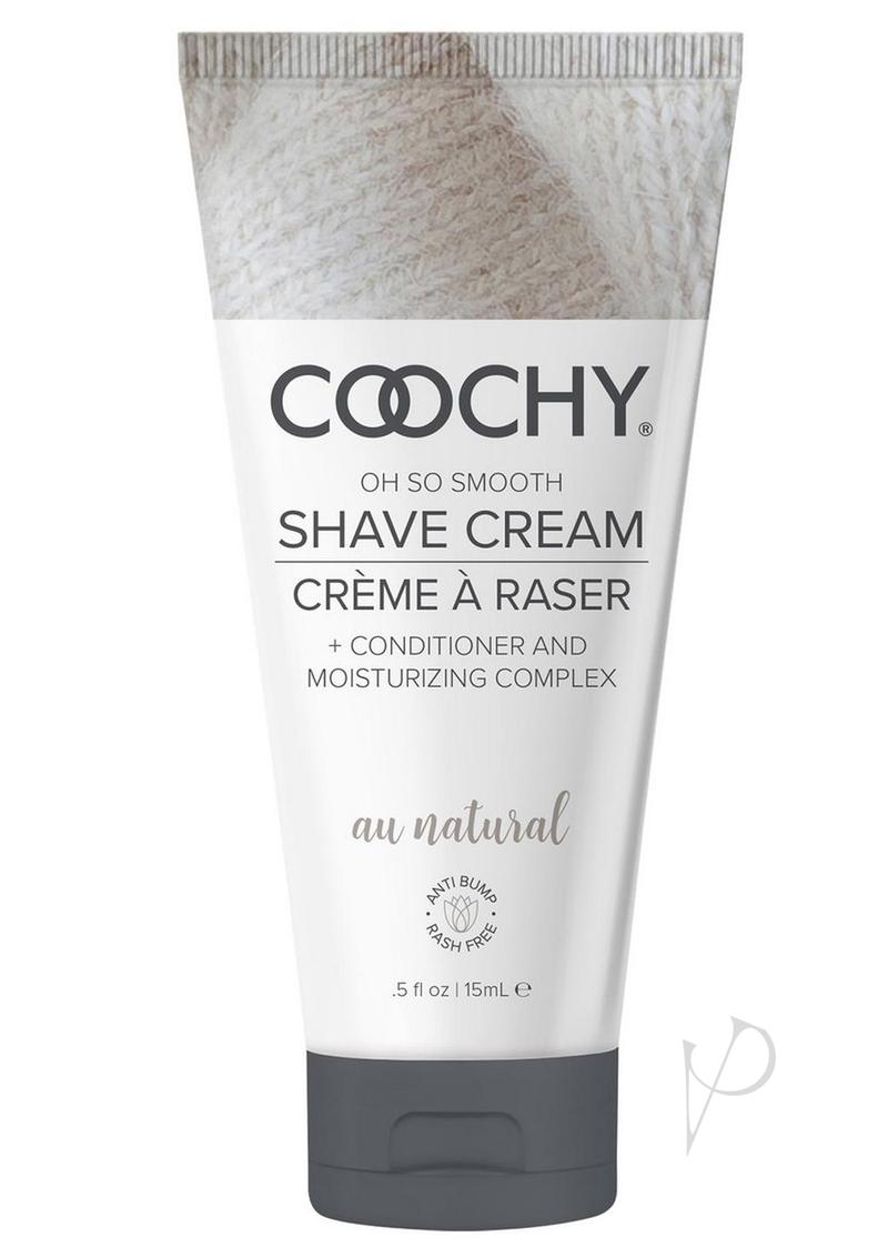 Coochy Shave Cream Au Natural .5oz Sampler Tube