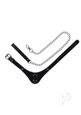 Velvet Noir Collar and Leash - Black