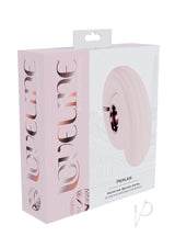 LoveLine Perles Rotating Beads Swirl Rechargeable Silicone Vibrator - Pink
