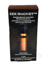 Sex Magnet Pheromone Oil Roll On - Leather