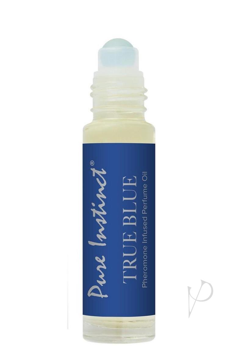 Pure Instinct Pheromone Perfume Oil Roll On - True Blue - 10.2ml/.34oz