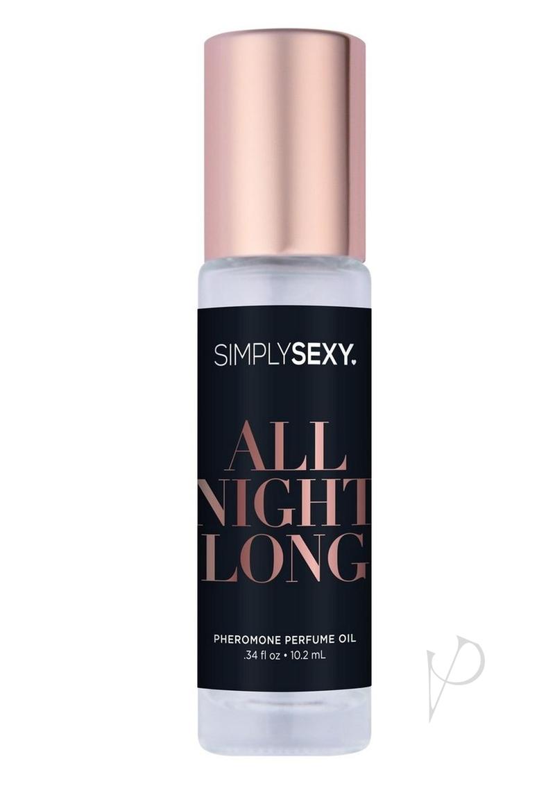 Simply Sexy Pheromone Perfume Oil Roll-On - All Night Long