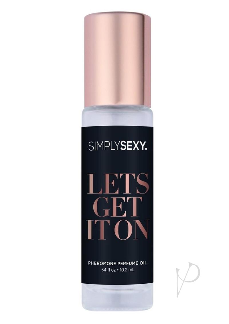 Simply Sexy Pheromone Perfume Oil Roll-On - Let`s Get It On