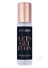 Simply Sexy Pheromone Perfume Oil Roll-On - Let`s Get It On