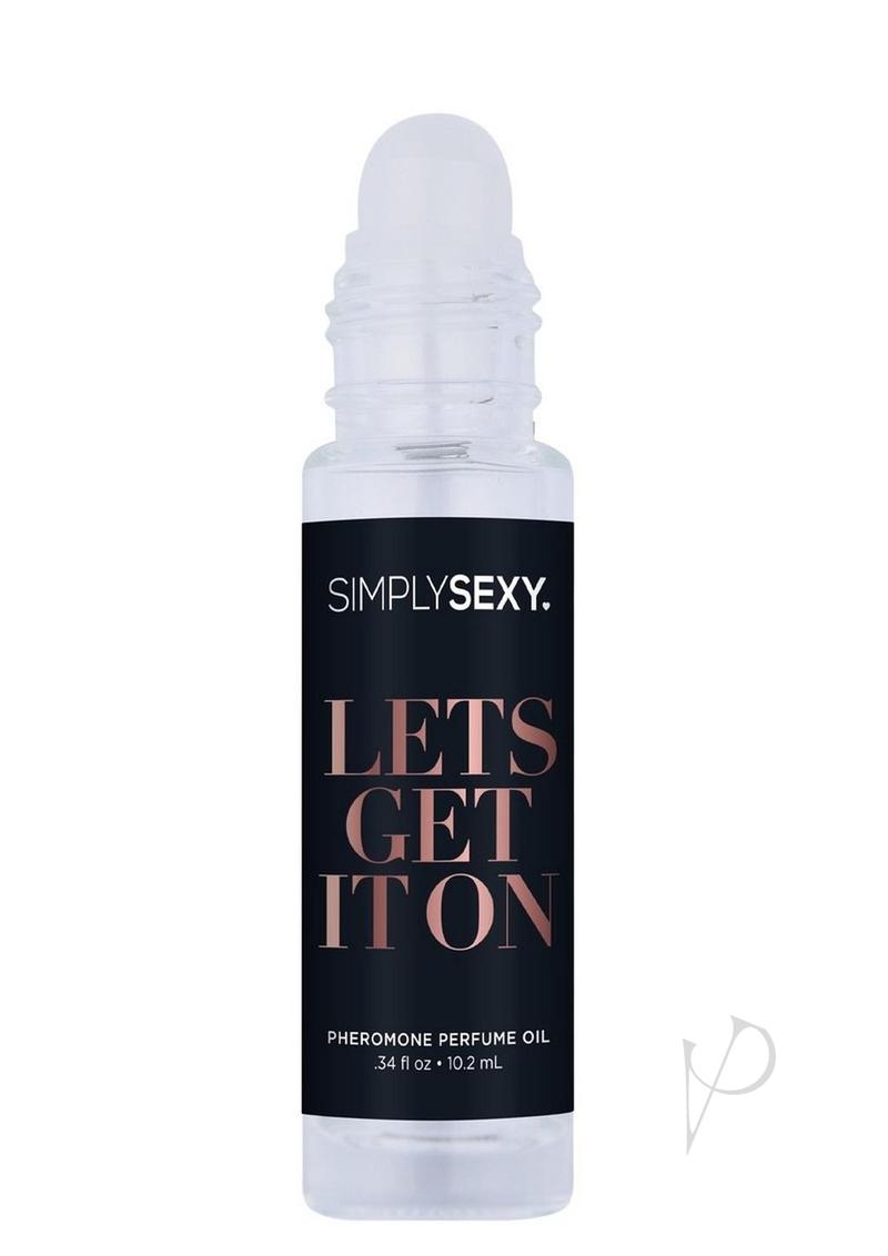 Simply Sexy Pheromone Perfume Oil Roll-On - Let`s Get It On