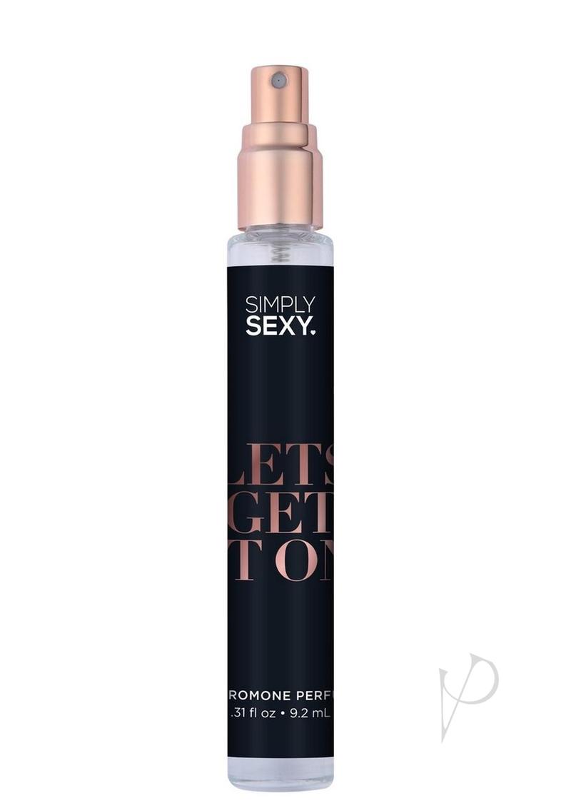 Simply Sexy Pheromone Perfume Let`s Get It On Spray