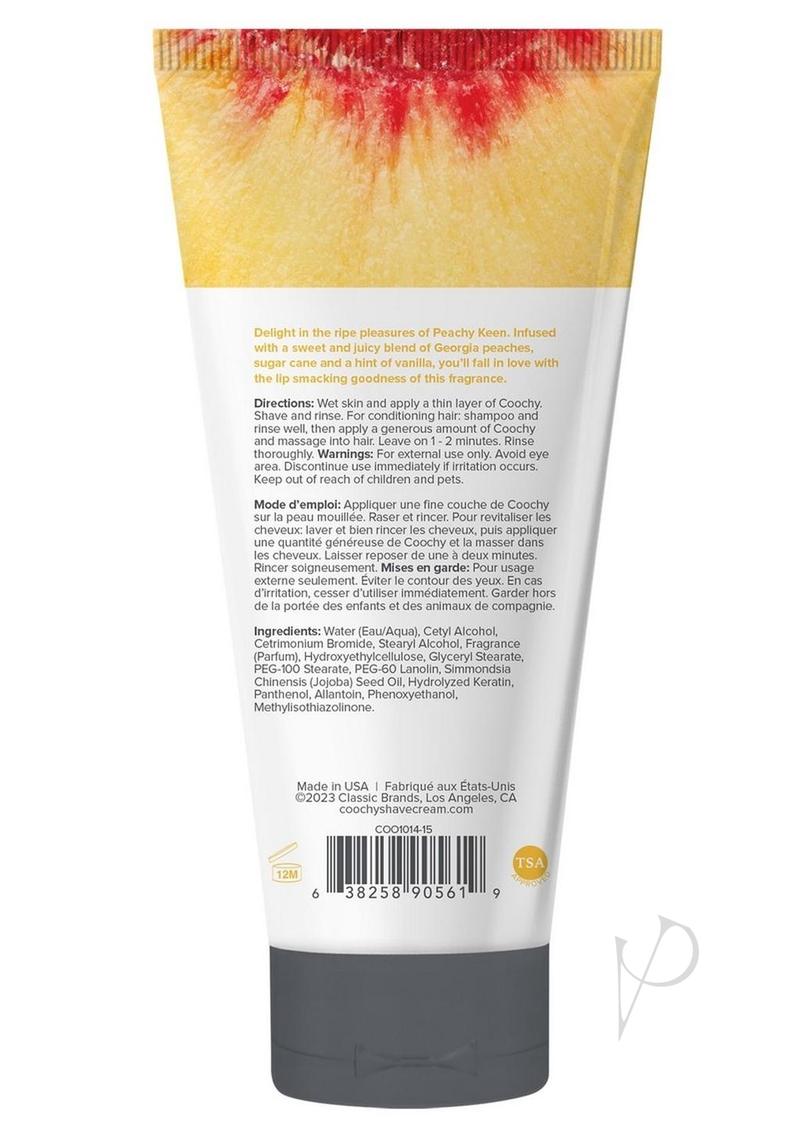 Coochy Shave Cream Peachy Keen .5oz