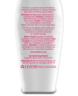 Hot Pink Water Based Warming Lubricant 2.8oz