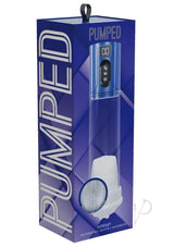 Pumped HyperLift 7 Function Rechargeable Masturbator - Metallic Blue