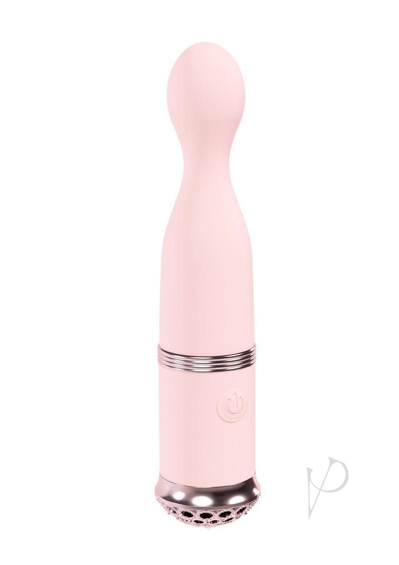 Loveline Finesse 10 Function Silicone Rechargeable Ball Tip Vibe - Pink