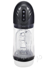 Pumped SonicPull 10 Function Multimedia Enhanced Masturbator - Gun Metal