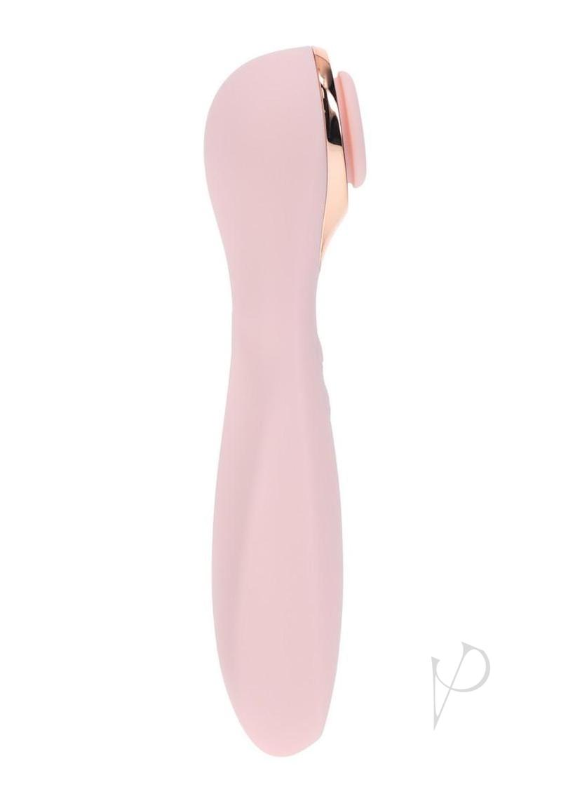 Loveline Darling AirTapTech 10 Function Silicone Rechargeable Vibrator - Pink