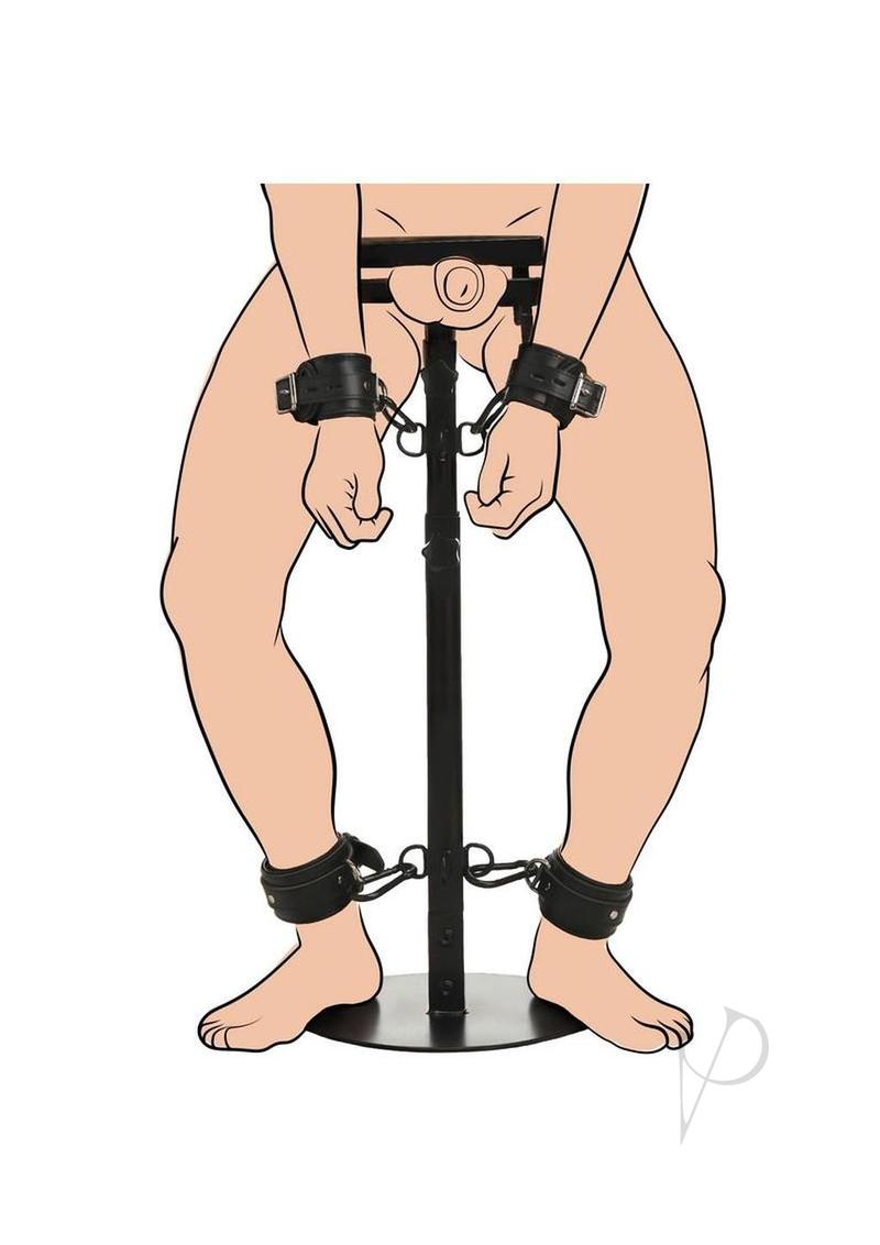 Master Series Pillory CBT Adjustable Tower - Black