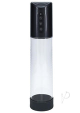 Pumped HyperPump  3 Function Automatic Rechargeable Penis Pump - Gun Metal