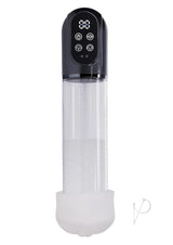 Pumped Engage 6 Function Automatic Rechargeable Penis Pump - Gun Metal
