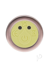 Loveline Sparkle Rechargeable 10 Function Glass Vibrator 
6.3in  - Yellow