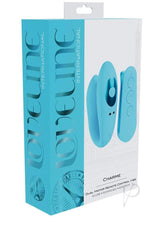 Loveline Charme Rechargeable Silicone Dual Motor Vibrator - Blue