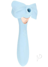 Loveline Darling AirTapTech 15 Function Rechargeable Silicone Vibrator - Blue