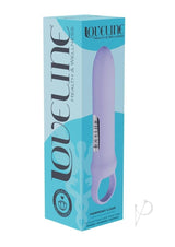 Loveline Harmony Loop Grip 10 Function Rechargeable Silicone Vibrator - Lavender