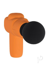 Loveline MicroBoost 10 Function Vibrating Rechargeable Silicone Massager - Orange