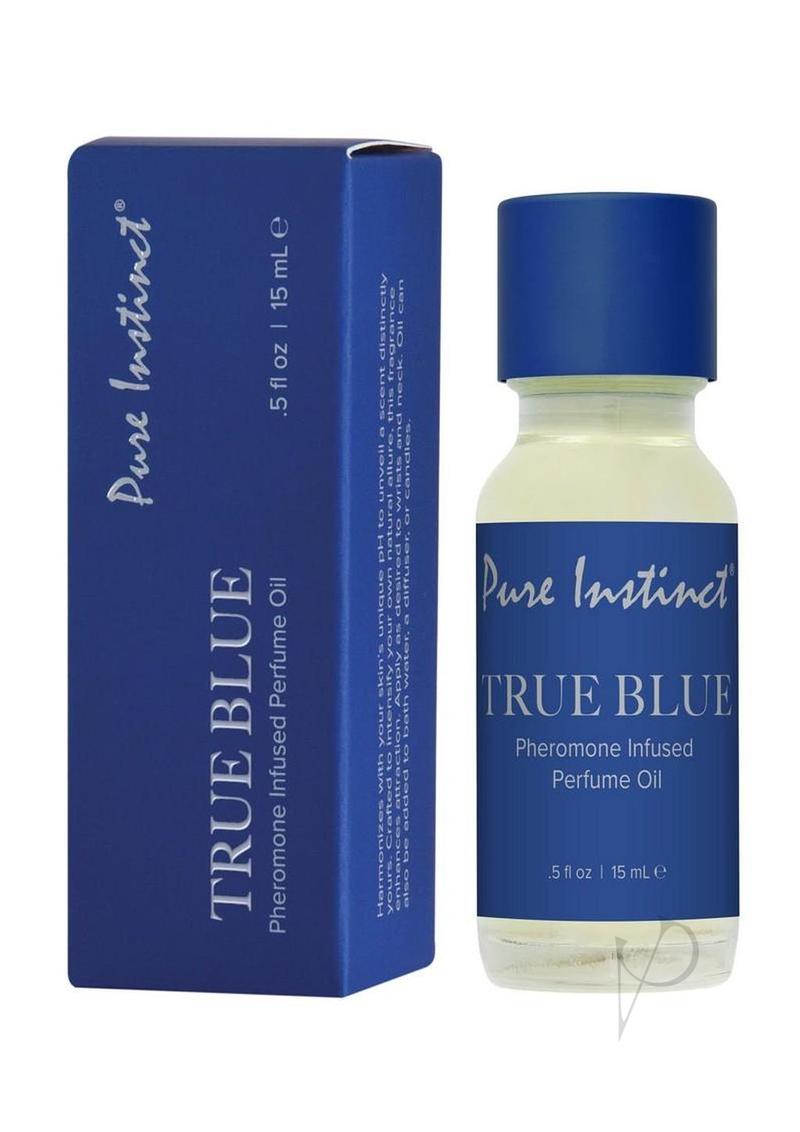 Pure Instinct Pheromone Perfume Oil Dropper- True Blue -15ml/0.5oz
