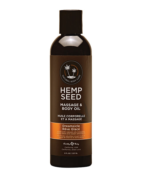 Earthly Body Massage & Body Oil - 8 oz Dreamsicle