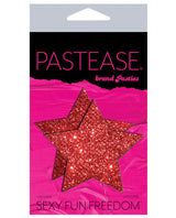 Pastease Premium Glitter Star - Red O/S