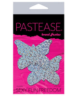 Pastease Premium  Glitter Butterfly - Silver O/S