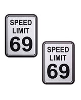 Pastease Premium Speed Limit 69 - White/Black O/S