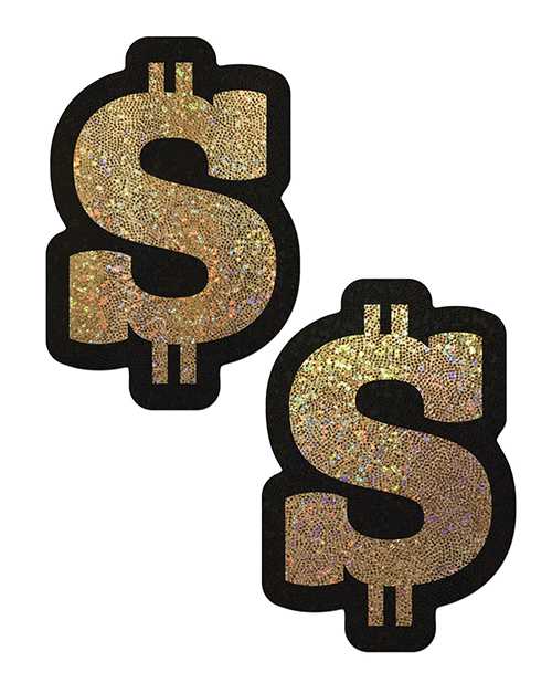 Pastease Premium Glitter Dollar Sign - Gold O/S