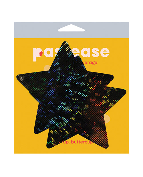 Pastease Coverage Disco Star - Black O/S