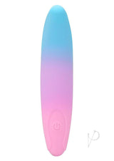 Play With Me Dolphin Kisses Rechargeable Silicone G-Spot Bullet Vibrator - Multicolor