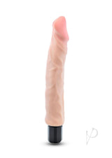 Au Naturel Big Easy Vibrating Dildo 9in - Vanilla