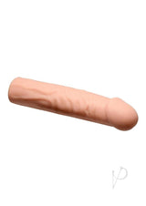 Jock Enhancers Vibrating Penis Extension Sleeve with Remote Control - Chocolate