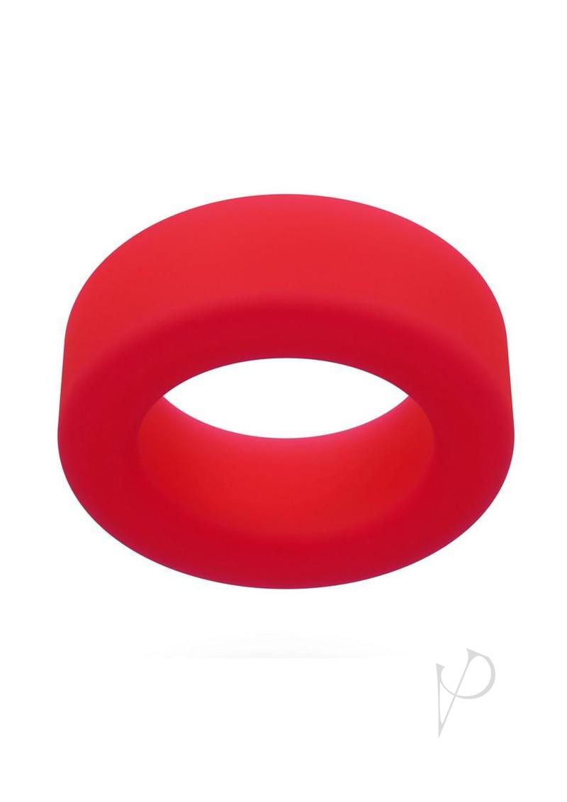 Performance Plus Pursuit Silicone Cock Ring - Red