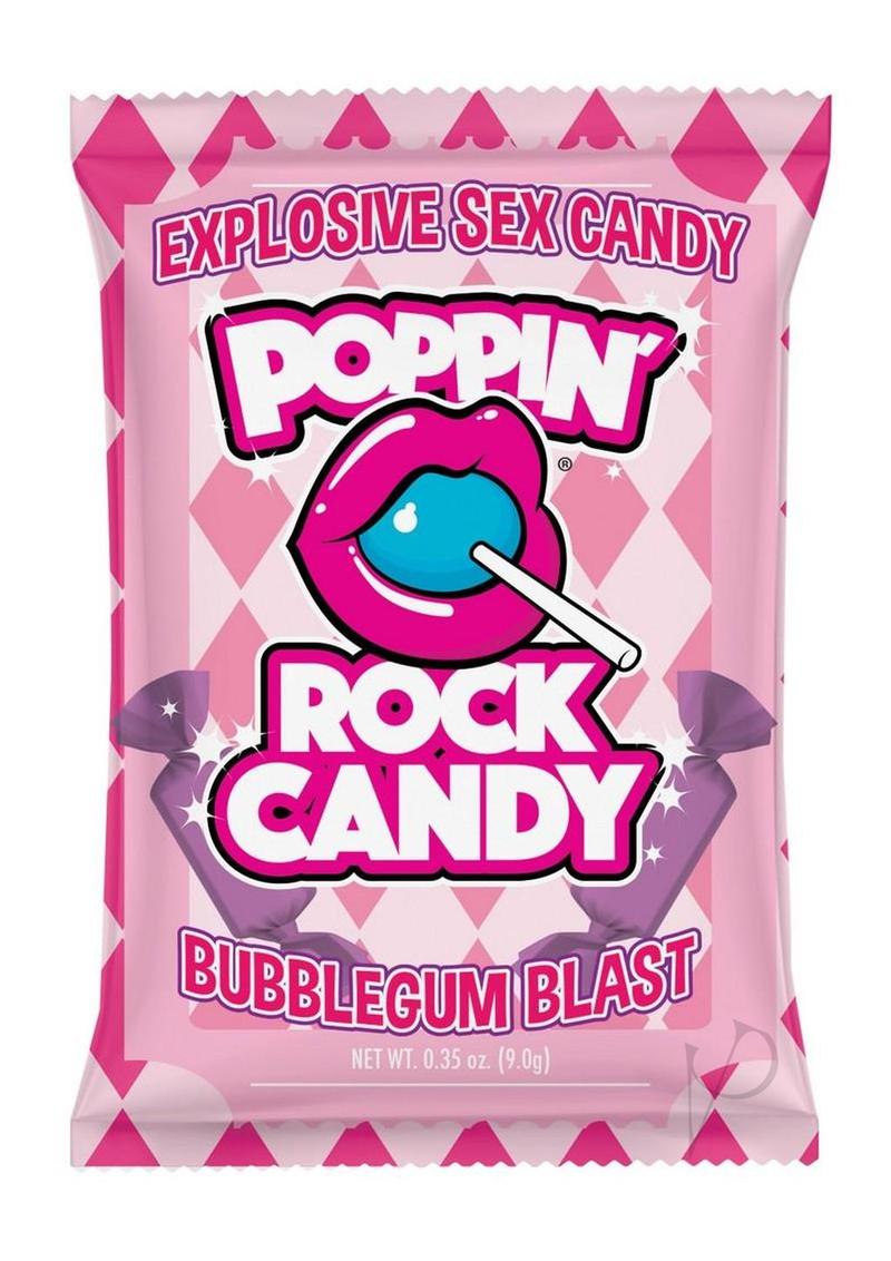 Popping Rock Candy Oral Sex Candy Bubble Gum Blast