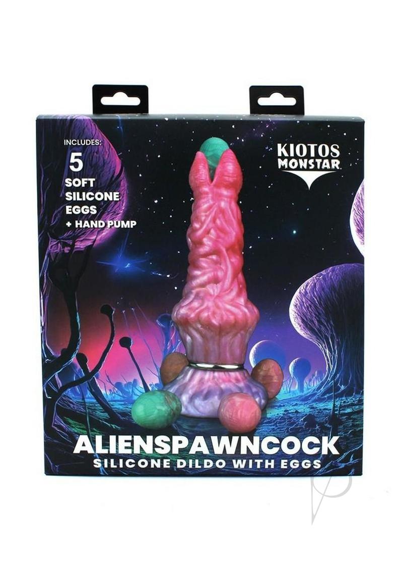 Monstar Cox  Alienspawn Cock Silicone Dildo - Pink