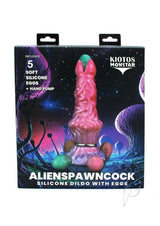 Monstar Cox  Alienspawn Cock Silicone Dildo - Pink