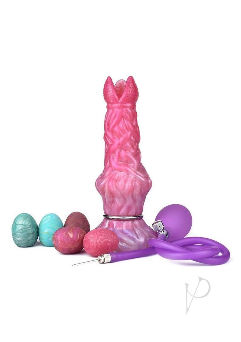 Monstar Cox  Alienspawn Cock Silicone Dildo - Pink