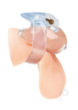 Blueline Small Dick Acrylic Mini Chastity Cage - Clear